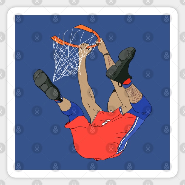 Markelle Fultz Dunk Sticker by rattraptees